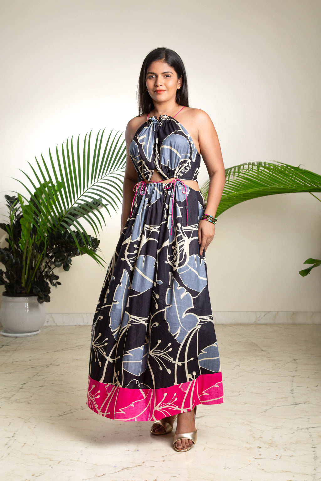 The Night Bloom Maxi Dress