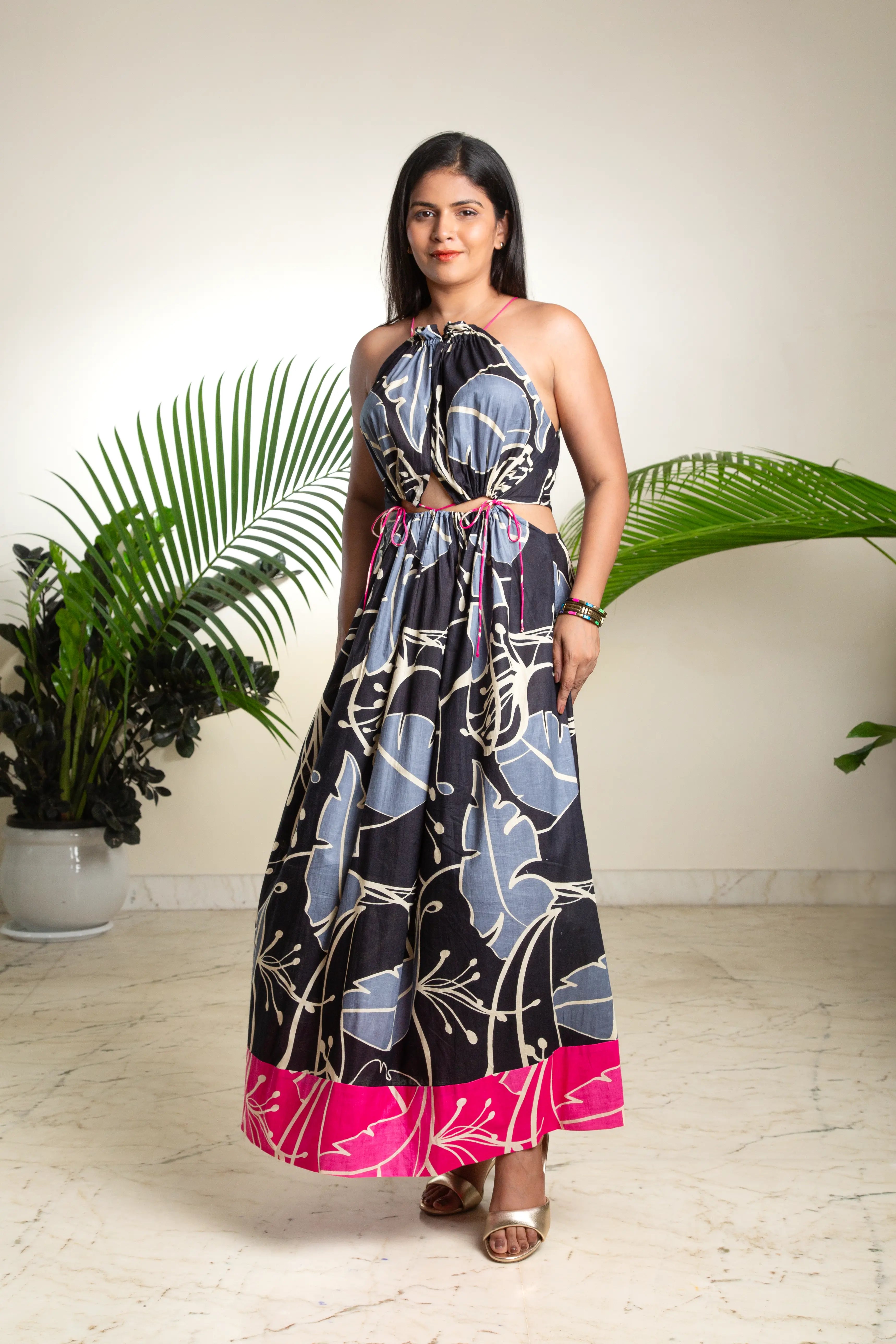 The Night Bloom Maxi Dress