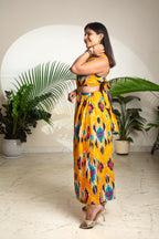 Amber Ikat Ring Dress