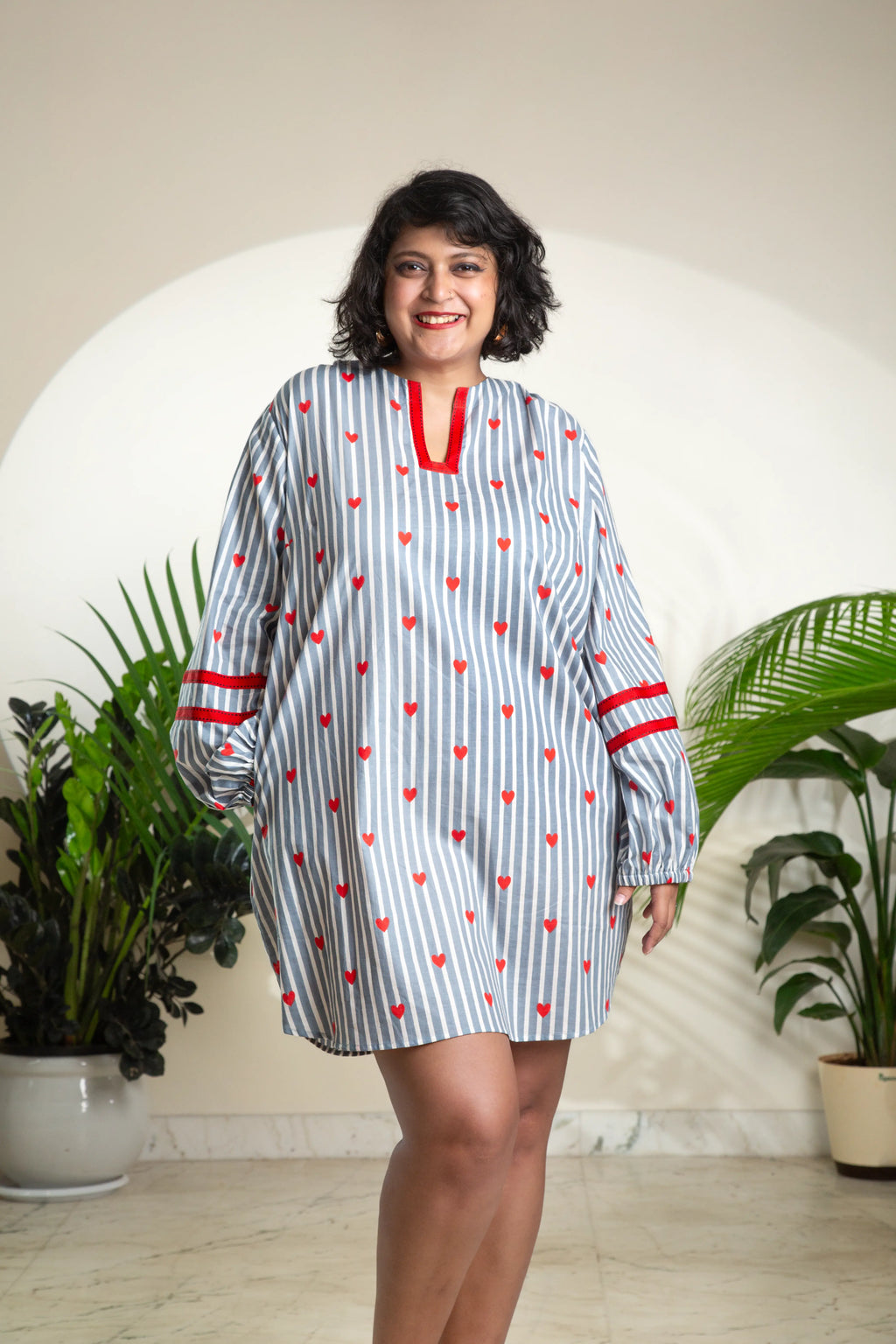 The Heartbeat Tunic Dress