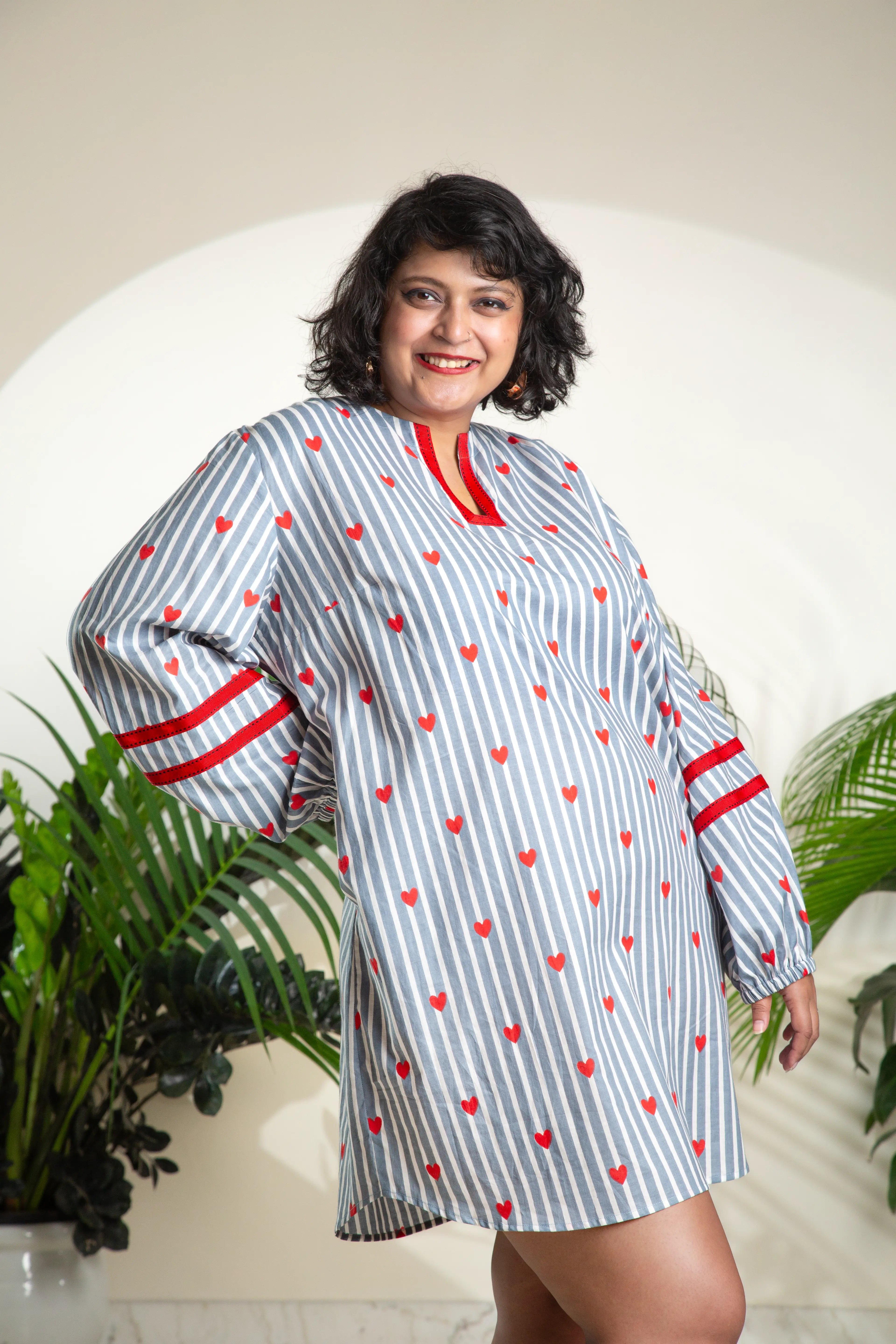 The Heartbeat Tunic Dress