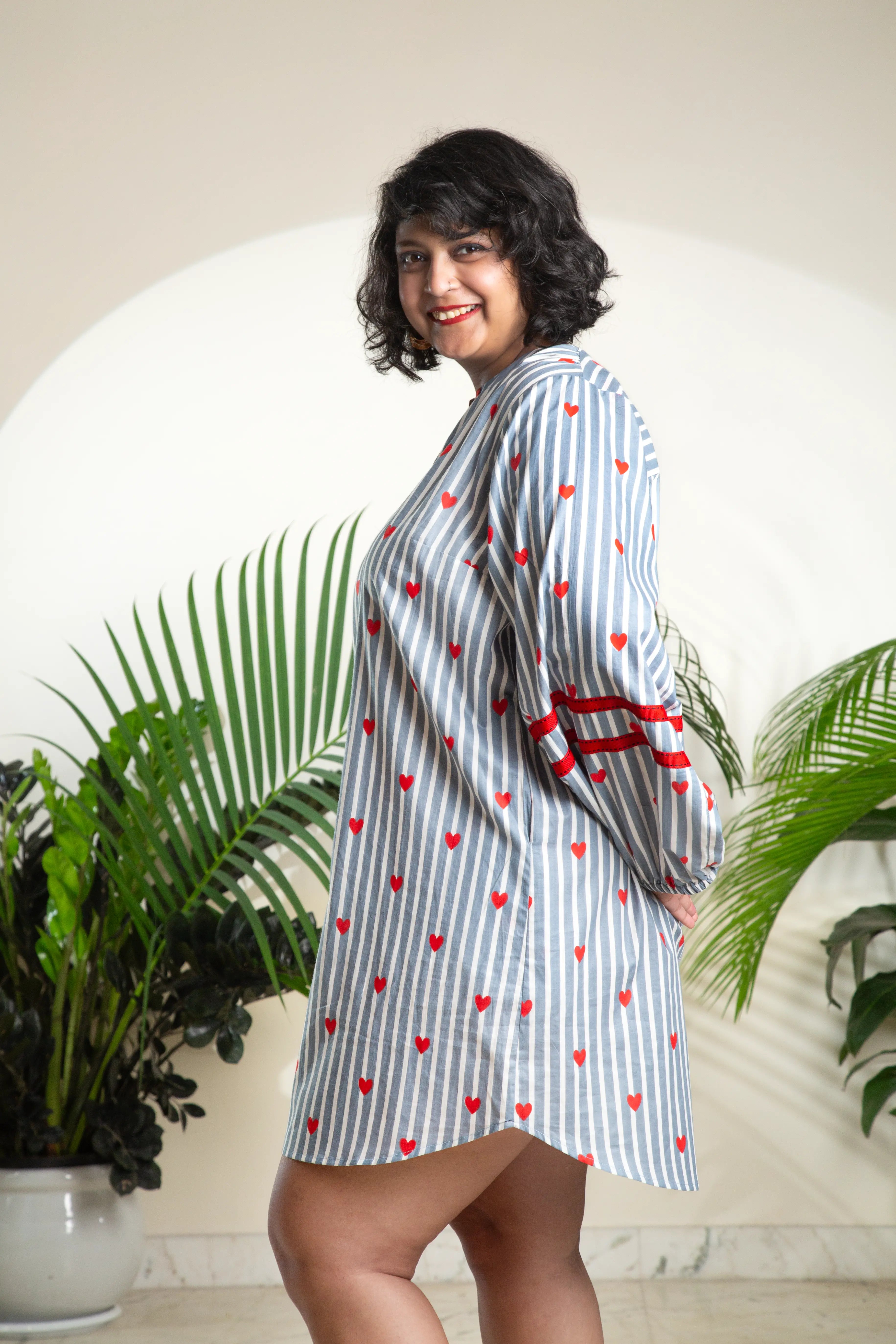 The Heartbeat Tunic Dress