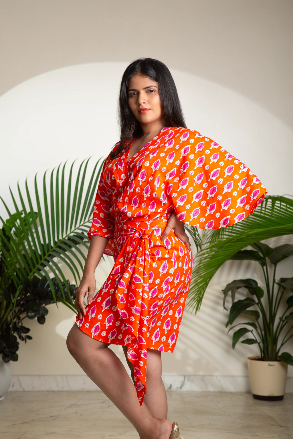 The Sunset Kimono Wrap Coord Set