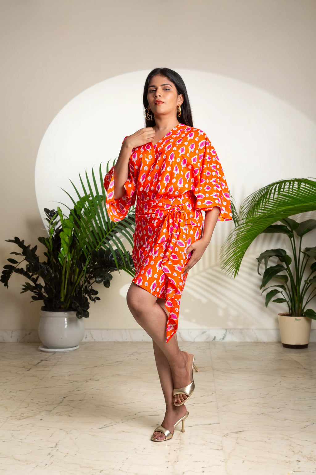 The Sunset Kimono Wrap Coord Set