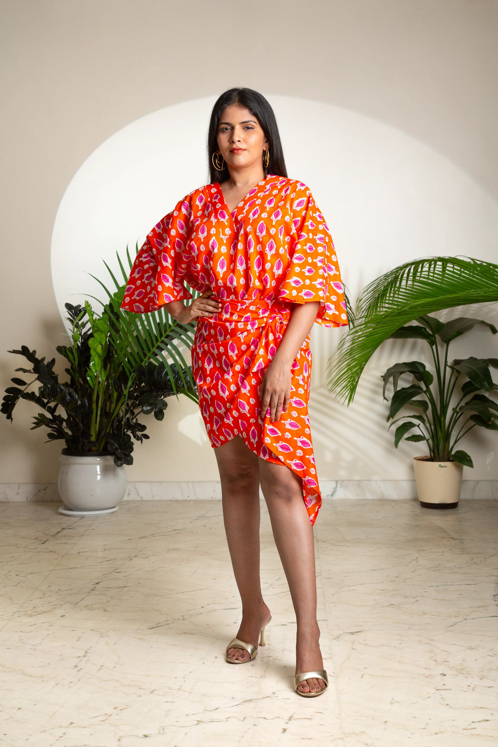 The Sunset Kimono Wrap Coord Set