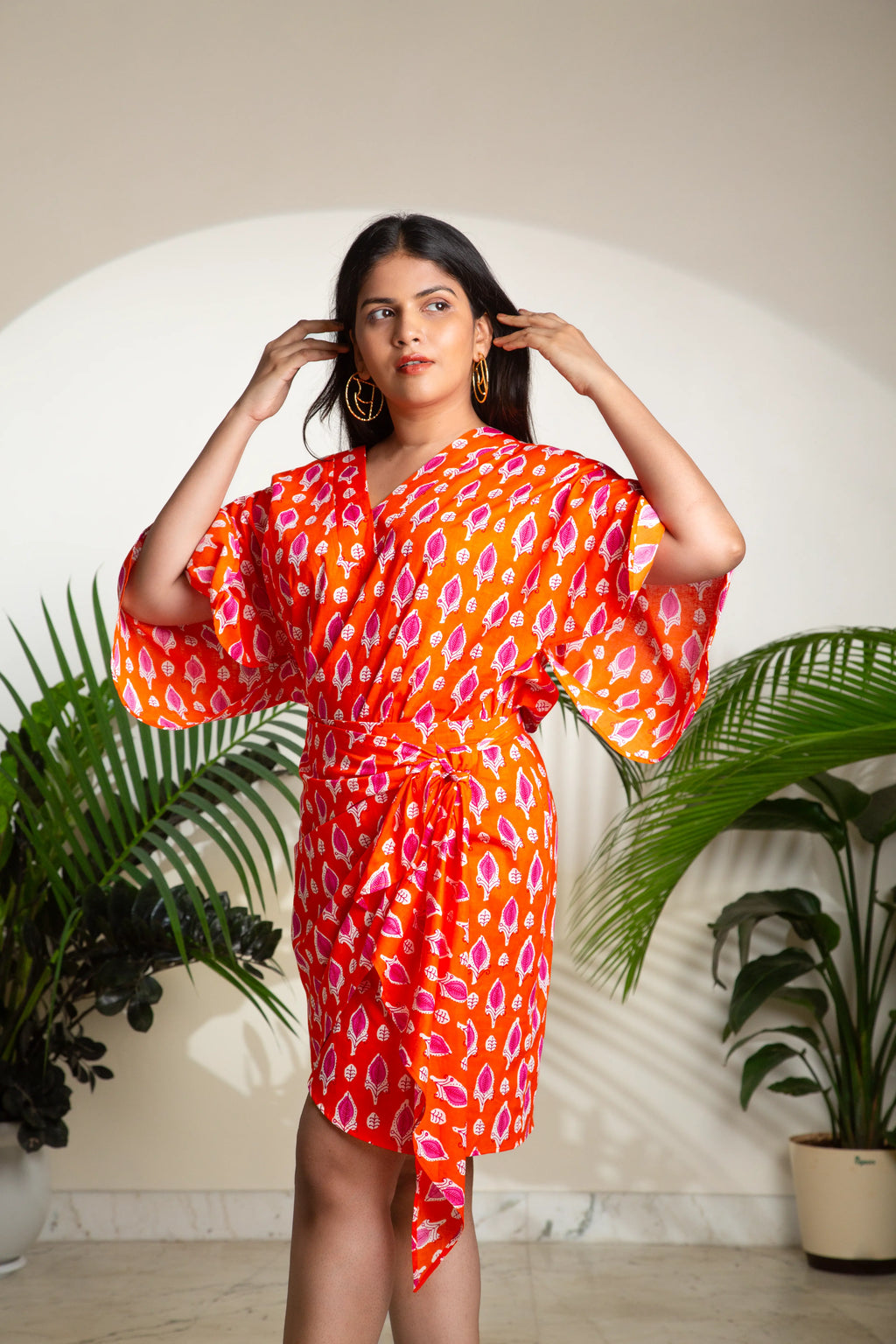 The Sunset Kimono Wrap Coord Set