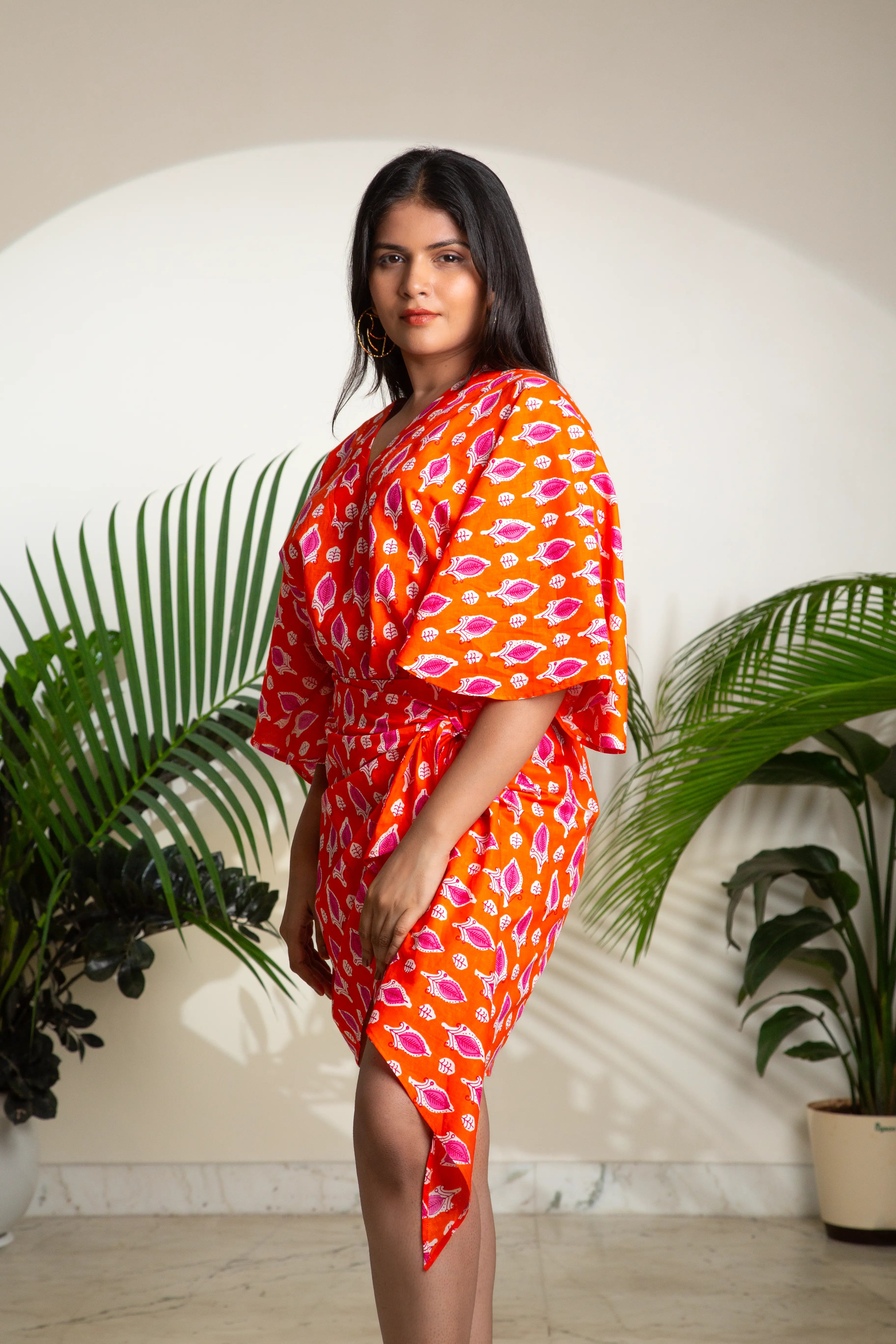 The Sunset Kimono Wrap Coord Set