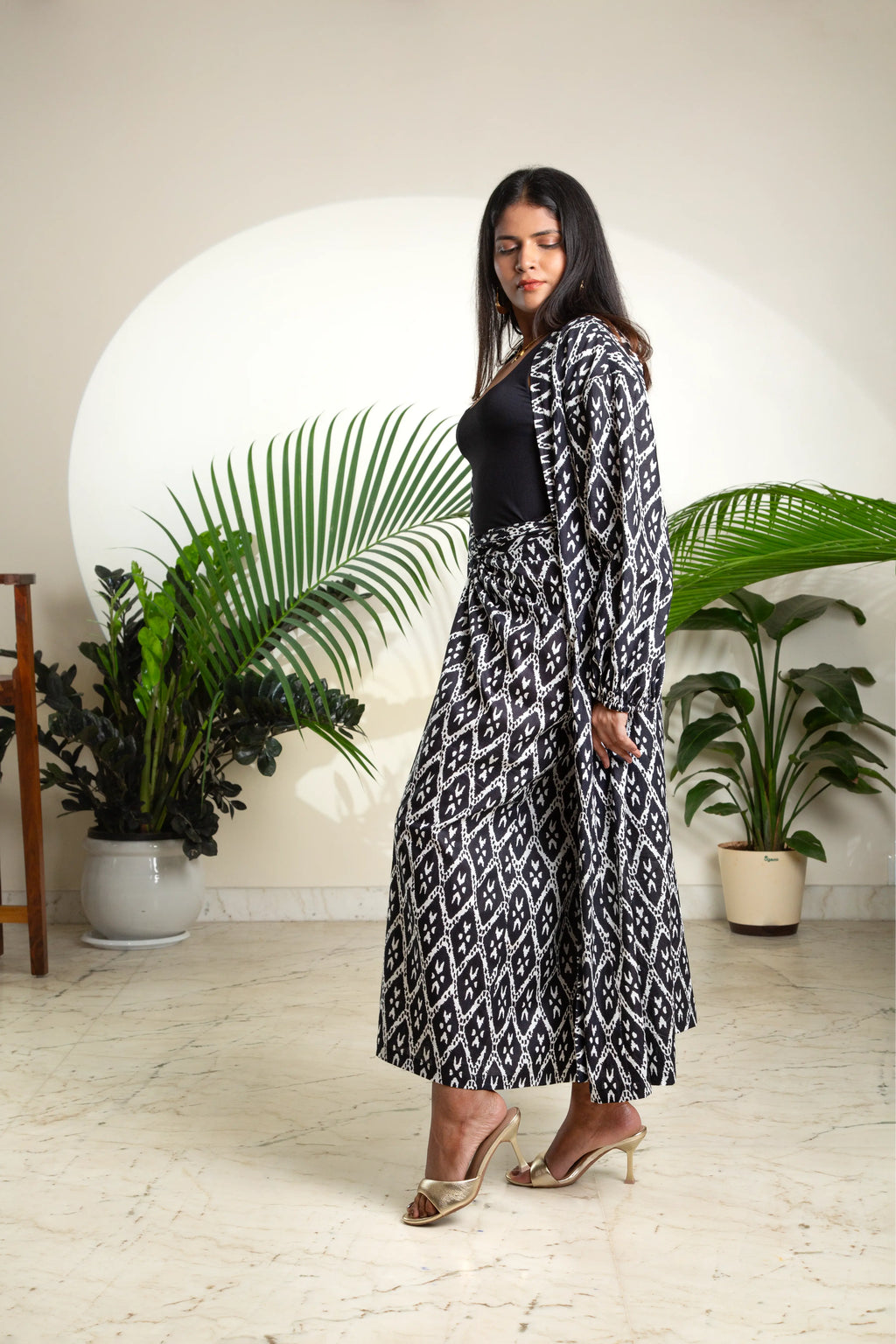 The Monochrome Oasis Co-ord