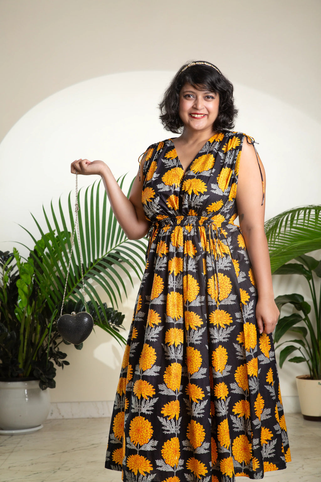 The Midnight Marigold Maxi