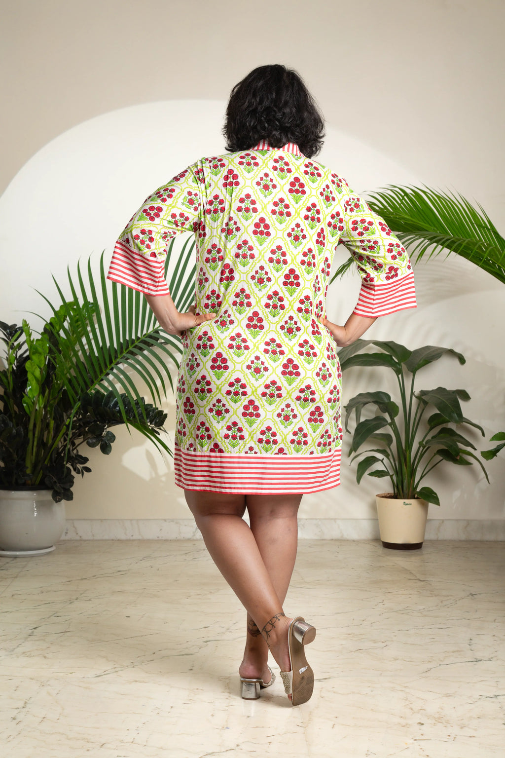 The Gardenia Stripe Mini