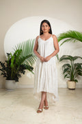 The White Tiered Sundress