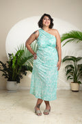 The Azure Shell Dress