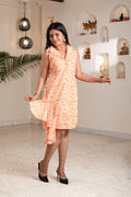 Citrus Blossom Shirt Dress