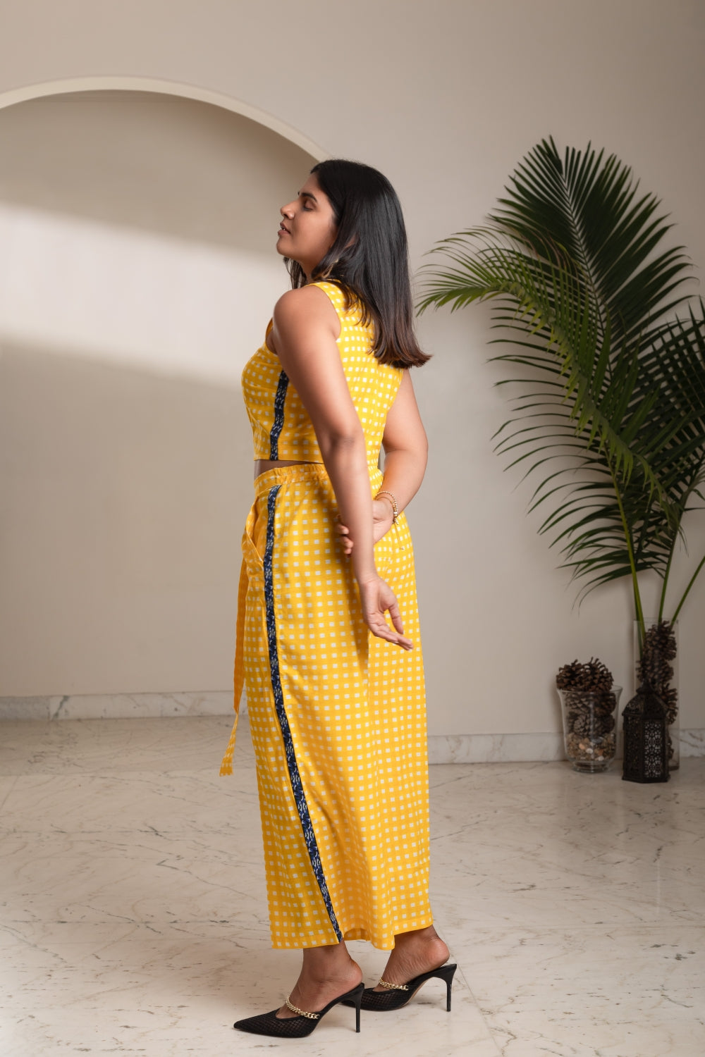 Sunny Gingham Two-Piece Coordinate