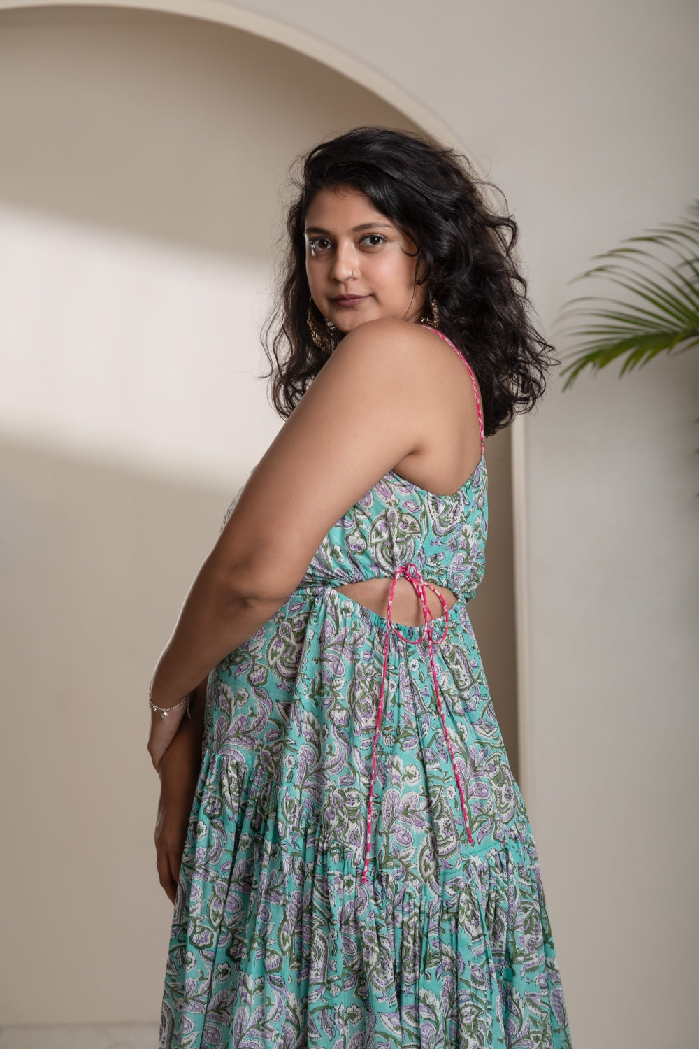 Bohemian Turquoise Long Dress