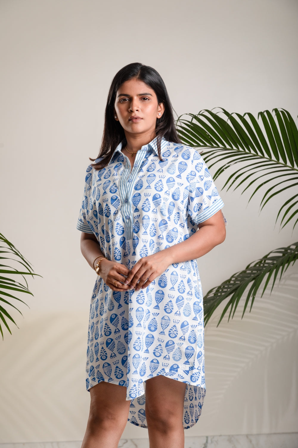 Ocean Spray Shirt Dress